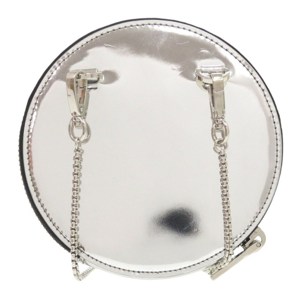 PRADA Silver Leather Shoulder Bag - Picture 2 of 8